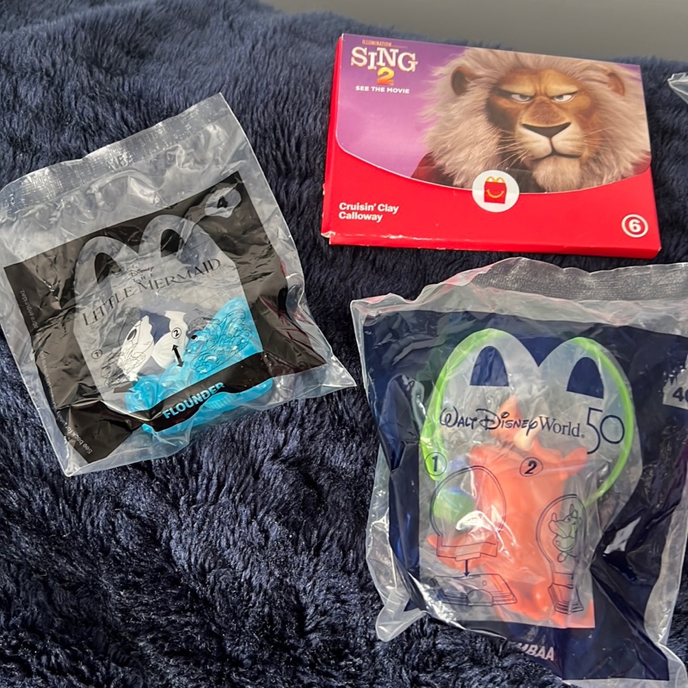 Lot of NIB Happy Meal toys